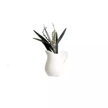Small Vase Magnets, Small Ceramic Vase Refrigerator Stickers, 3D Ceramic Vase Cute Plant Vase Refrigerator Stickers For Kitchen And Decoration One Size