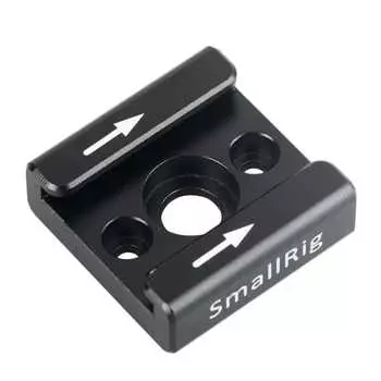 SmallRig Cold Shoe Mount Cold Shoe Adapter Shoe Accessories Cold Shoe Mount Adapter Aluminum Photography Assistance Tool DSRL Rig-1241