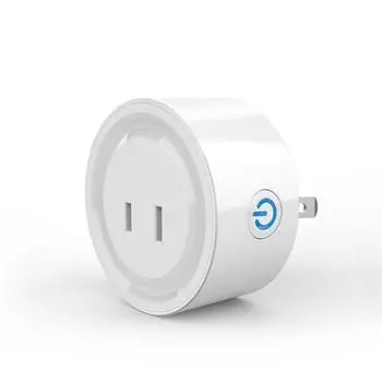Смарт-адаптер Tuya, розетка Wi-Fi, Япония, 2-контактный мини-умный дом, таймер, мониторинг мощности, поддержка умной розетки Aleax JPN WiFi Socket 1pcs