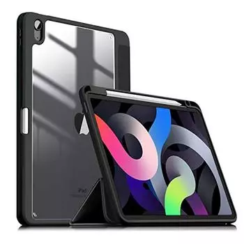 Смарт-чехол для iPad Air 5 10,9 2022 A2588 A2591 с подставкой для карандашей для iPad Air 4 10,9 2022 акриловый чехол для планшета iPad Air4 Air5 10.9 розовый