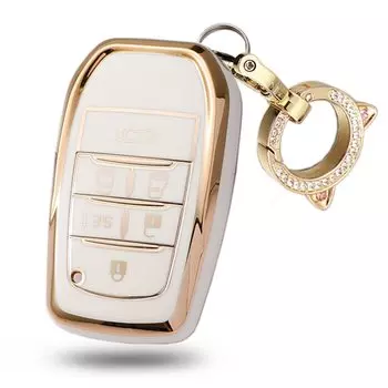 Smart key key and key holder for compatible with the new Harrier 80 new Alphard 30 Vellfire 30 and silicone car accessory with 6 cover, case, Toyota,