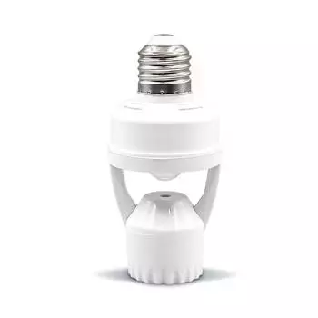 Smart Motion Sensor Light Bulb Holder E27 PIR Induction Sensor Adapter Lamp Base Converter Automatic LED Switch AC 110V 220V