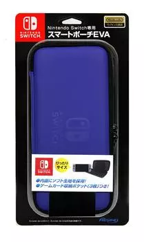 Smart pouch for Nintendo Switch Blue (EVA)