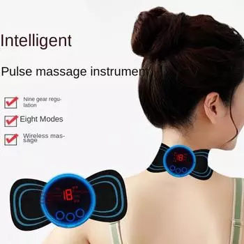 Smart Pulse Мини-массажер для шейного отдела позвоночника, массажная палочка, портативная палочка для релаксации, расслабление мышц всего тела
