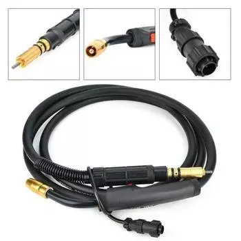 Сменная горелка для дуговой сварки MIG CO2, 9,84 фута, 100 А для Miller M-100 M-10 248282