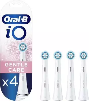 Сменная насадка для зубной щетки Oral-B iO Gentle Care, 4 шт.