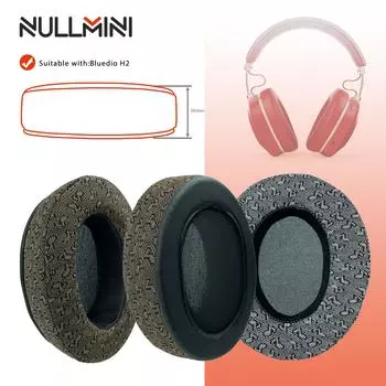 Сменные амбушюры NullMini для наушников Bluedio H2, амбушюры, наушники, оголовье для гарнитуры