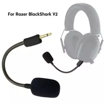 Сменные игровые микрофоны 3,5 мм игровой микрофон для наушников Razer BlackShark V2 микрофон прекрасный комфорт и качество микрофоны