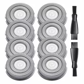Сменные лезвия для бритвы Pitbull Skull Head Gold Pro Silver Platinum Palm Electric Bald Men s Razor для 8 упаковок Premium, 8 упаковок, 1 шт.