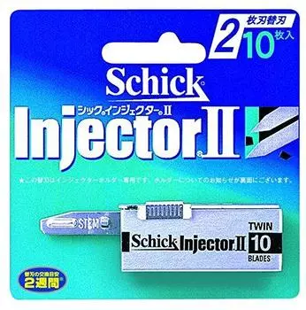 Сменные лезвия Schick Injector II (10 кусочков)