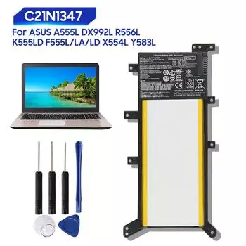 Сменный аккумулятор для ASUS X555 X555LA X555LD X555LN W509L X554L FL5500L DX992L C21N1347, оригинальный аккумулятор 5070 мАч