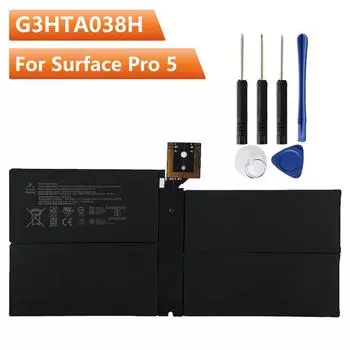 Сменный аккумулятор для Microsoft Surface Pro 5 Pro5 Surface Pro 6 Pro6 DYNM02 G3HTA038H, аккумулятор для планшета, 5940 мАч 5940mAh