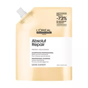 Сменный блок профессионального шампуня Absolute Gold 500 мл L Oreal R. золотой