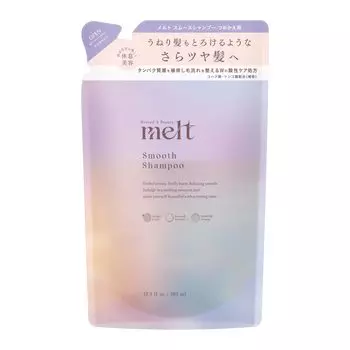 Сменный блок шампуня Melt Smooth 380 мл с ароматом пиона и инжира фиолетовый