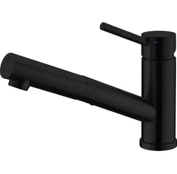 Смеситель Aquila Alder Pull-Out Matte Black