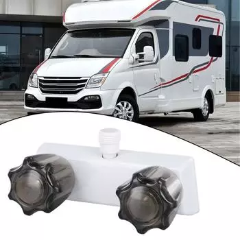 Смеситель для душа Camper, смеситель для автодома, дивертор, антикоррозионный ручной шланг для душа Camper, высококачественные материалы белый