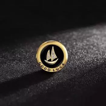 Smooth Sailing мужская брошь элитный корсаж для делового костюма булавка для воротника военно-морской стиль значок персонализированная брошь с аксессуарами