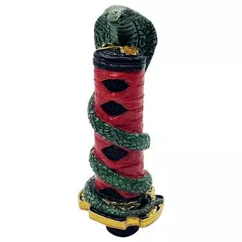 Snake Shape Cobra Gear Shift Lever Shifter Lever Knob Wave Stick Head Short Gear Shift Lever Auto Style 2