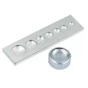 Snap Rivet Fastener Buttons Installation Tool Kit For DIY Leather Crafts Hand Punch Tool Set DIY Material Accessories 11Pcs