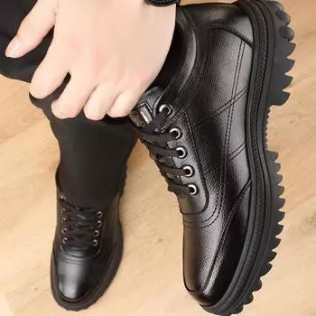 Snow Boots for Men Casual Lace Up Winter Shoes Man Warm Cold Proof Fleece Luxury Outdoor Hiking Thick Plush Brands New in Fur 39