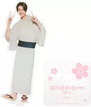 Snow Man Acrylic Takizawa Kabuki ZERO FINAL 2023 Official Merchandise [Raul Stand] чёрный