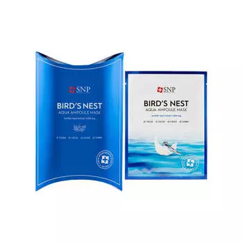 SNP Bird s Nest Aqua Ампульная маска 25мл*10шт