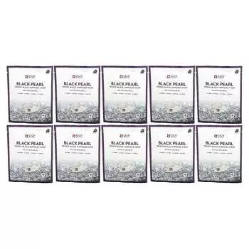 SNP, Black Pearl Renew Black Ampoule Mask, 1 sheet, 0.84 fl oz (25 ml) each