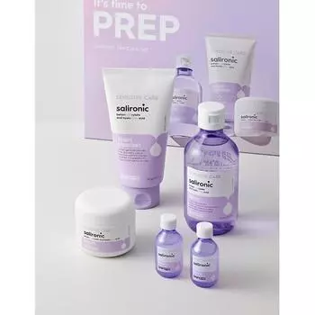 Snp Prep Salilonic Skincare Set Тонер-сыворотка Крем-пенка Очищающее средство