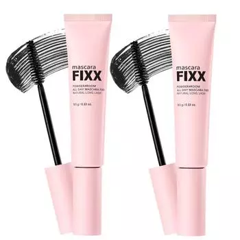 SO NATURAL Тушь для ресниц All Day Fix 9,5 г, черная, 2 шт.
