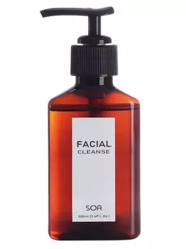SOA Facial Cleanse Очищающее средство для лица Пенящееся очищающее увлажняющее средство для чувствительной кожи 100 мл Без добавок