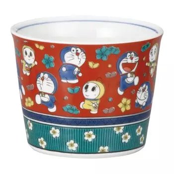 Soba Choco Soba Choco 8 см Кутани, деревянная посуда в виде риса, цветущей сливы, сделано в Японии 008156 Дораэмон Прибл.