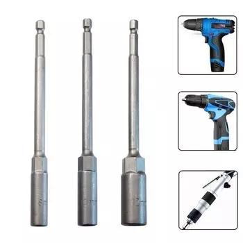 Socket Wrench 3pcs 8/10/12mm Chrome Vanadium Steel Driver Set