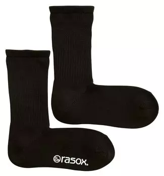 Socks Basic Crew M [Lasox] 703_Black