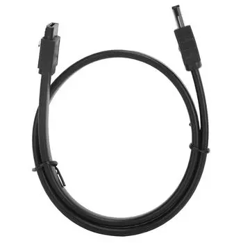 Соединительный кабель ESATA - SATA Male - Male MM, экранированный удлинитель с шрапнелью для внешнего жесткого диска 50cm / 19.7in