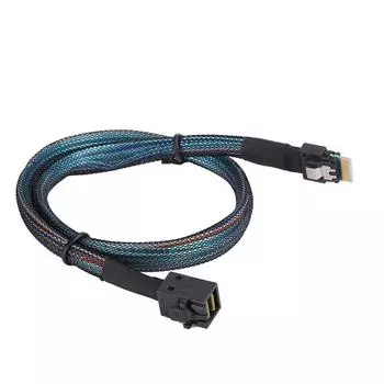 Соединительный кабель Slim SAS MINI SAS38P к MINI SAS HD SFF8643 Сервер Компьютерная линия передачи данных