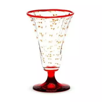 Soejima Glass Hizen Vidro Liquor Cup Jomon Pilsner Red Made in Japan Gift [Традиционное ремесло/Выдувное стекло/Подарок] (Подарок на праздник)