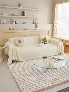 Sofa Covers Thickened All-inclusive Sofa Cove Windproof Cat SandSofa Cover Four Seasons Universal Sofa Cushion 90x90