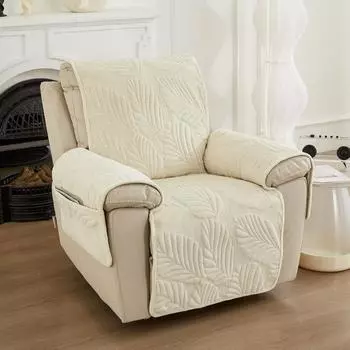 Sofa Cushion Milk Fiber Sofa Cover Sofa Dedicated Integrated Cover Towel Dustproof 60*225cm