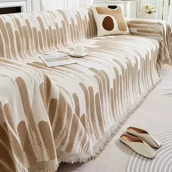 Sofa Towel Four Seasons Universal Non-slip Simple Sofa Cover Cloth Blanket All-inclusive Anti-cat-scratch Universal Sofa Cover 180X130