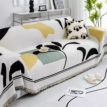 Полотенце для дивана Simple Chenille All-Inclusive Universal Cover Fabric Four Seasons Universal Single Double Three-person Cover Blanket 180*130cm