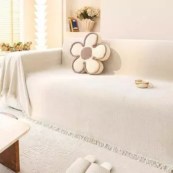 Полотенце для дивана с полным покрытием Ins Cream Style Camping Blanket Sofa Подушка Чехол для дивана Всесезонный универсальный чехол для дивана 180x130