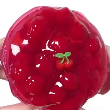 (Софиелес)60 мл Cherry Mud Mixing Cloud Slime Putty Ароматическая детская игрушка из глины для снятия стресса красный