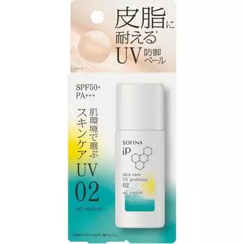 Sofina Ip Skin Care Uv 02 Себоустойчивая кожа Окружающая среда 30 мл Kao Sofina