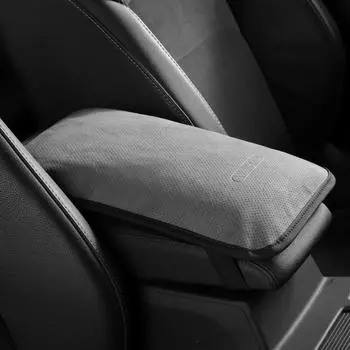 Soft Armrest Cover Pad Breathable Armrest Box Cushion Car Armrest Pad Interior Accessories