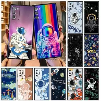 Soft Case For Samsung Galaxy Note 20 Ultra 10 Plus Lite A50 A70 A20 A40 A20e 9 8 A60 A10e Funda Phone Cover Space Cool Astronaut Samsung Note 8
