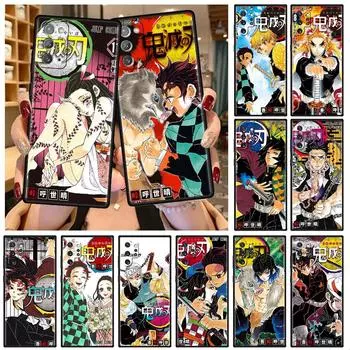 Soft Case For Samsung Galaxy Note 20 Ultra 10 Plus Lite A50 A70 A20 A40 A20e 9 8 A60 A10e Funda Phone Cover Demon Slayer Shell Samsung Note 8