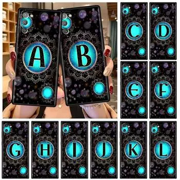 Soft Case For Samsung Galaxy Note 20 Ultra 10 Plus Lite A50 A70 A20 A40 A20e 9 8 A60 A10e Funda Phone Cover Mandala Letter A L Samsung Note 8