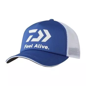 Soft Half Mesh Cap Blue Free [DAIWA] FeelAlive. 25DC-6225