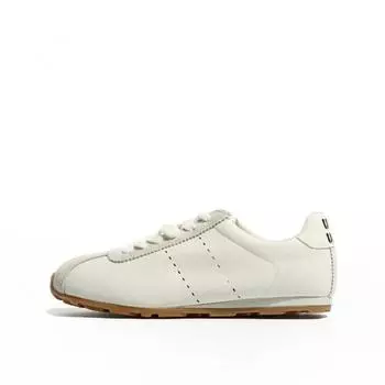 Soft leather inside and outside~ Casual sports women s spring new retro board shoes 35
