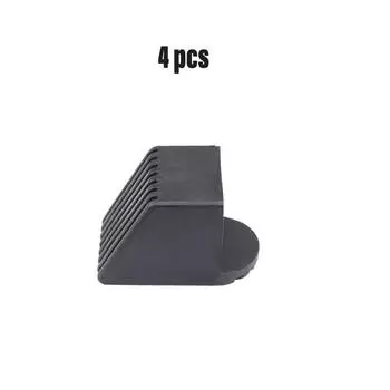 Soft Rubber 4pcs End Caps Total Gym Fitness Equipment Accessory Plastic Sleeve